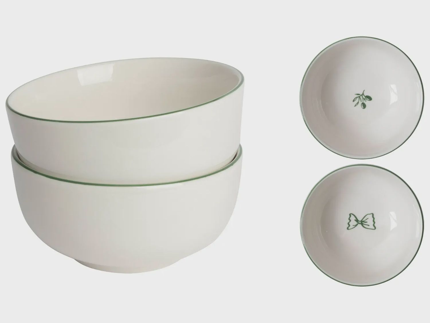 Set van 2 kleine schaaltjes Della Nonna