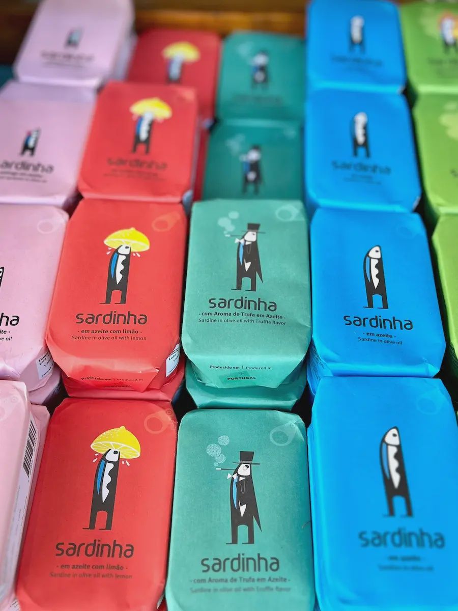 Blikje sardines in truffel