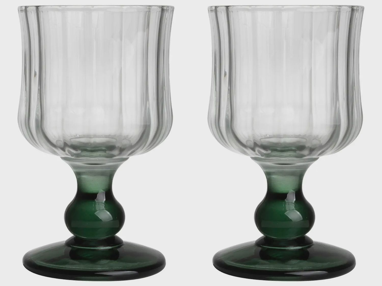 Wijnglas set 2 Della Nonna groen