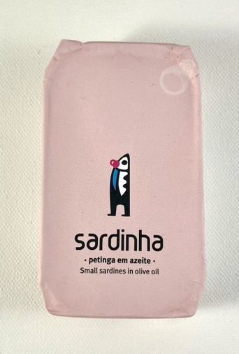 sardines in blik in olijfolie met leuke verpakking