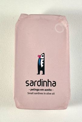 sardines in blik in olijfolie met leuke verpakking