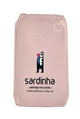 sardines in blik in olijfolie met leuke verpakking