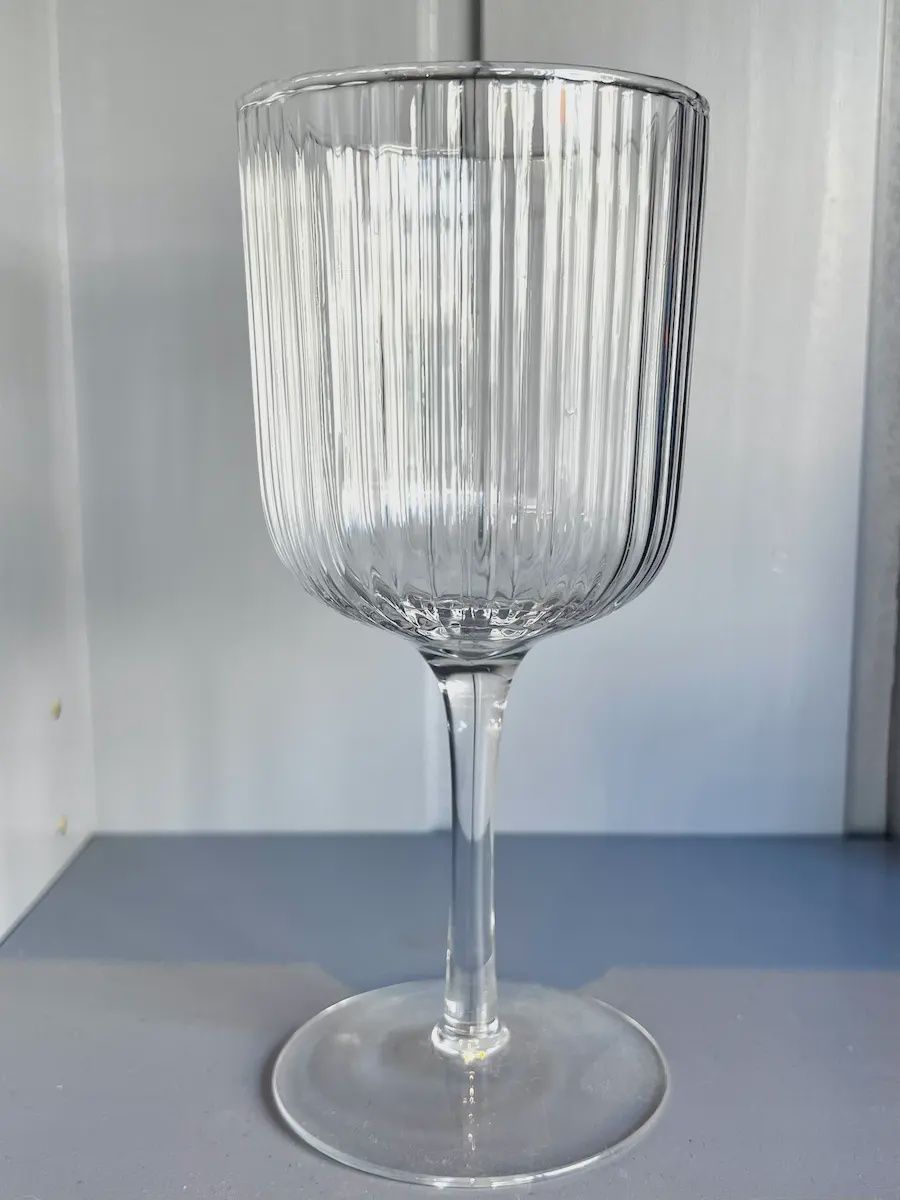 Wijnglas ribbel House Vitamin