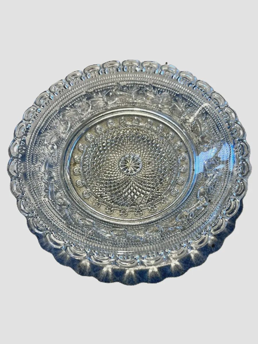 glazen bord - 20.5 cm