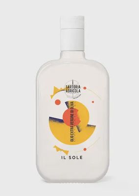 Extra vierge olijfolie The Sun medium fruitig 500 ml uit Puglia in design glazen fles