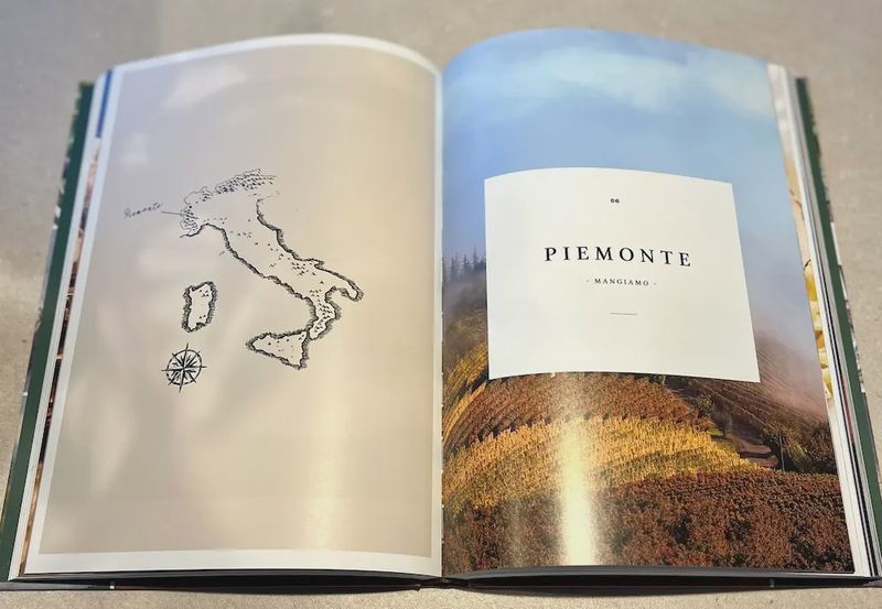 Italiaans kookboek Mangiamo van Sarah Puozzo Piemonte