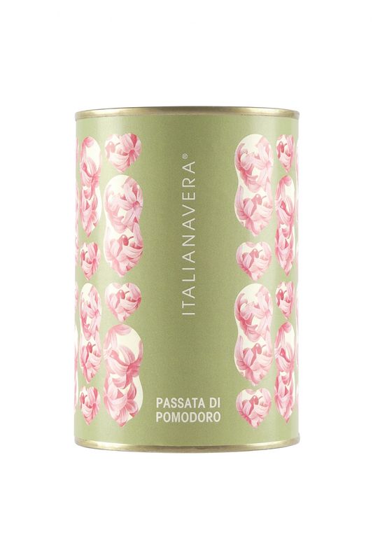 Blik Polpa di Pomodoro Botanic van Italianavera met pitvrije tomatenpulp