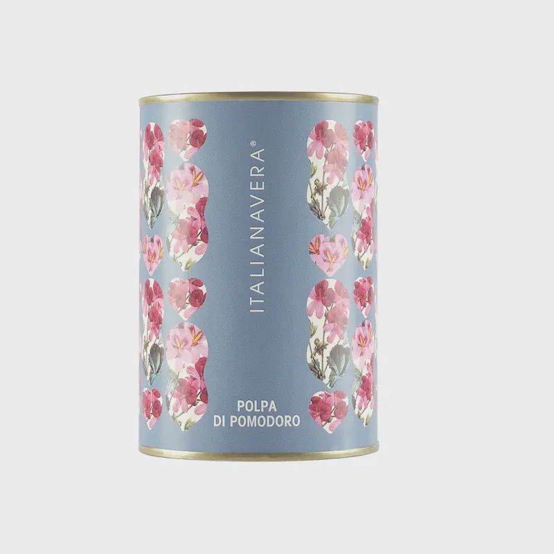Blik Polpa di Pomodoro Botanic van Italianavera met pitvrije tomatenpulp