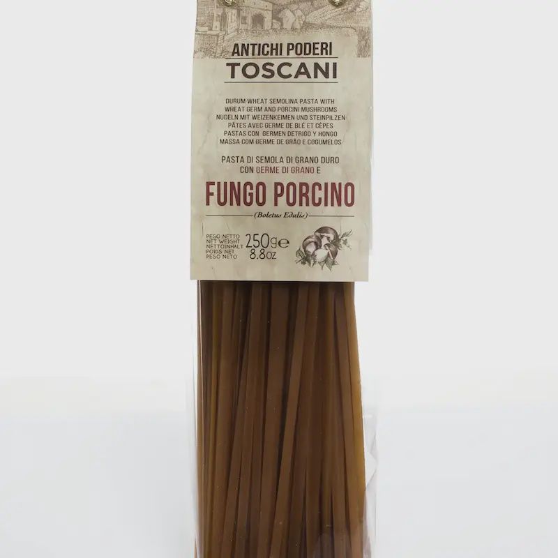 Tagliatelle pasta met paddenstoelen en tarwekiem van Toscaanse durumtarwe 250 g