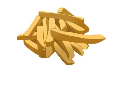 Fries Stack Replica
