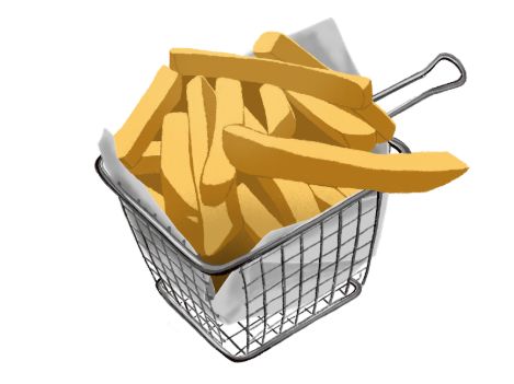Fries Fry Basket Replica
