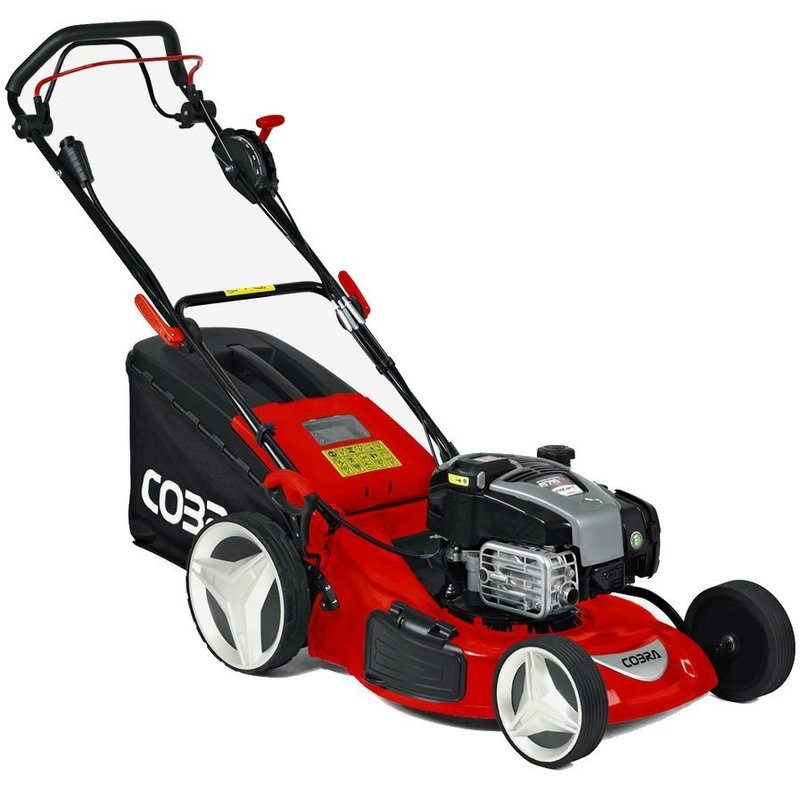 Cobra MX515SPBI 4-in-1 Variable-Speed Petrol Lawnmower (with Electric Start)