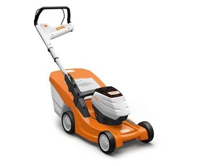 Stihl RMA 443 C battery push four wheeled lawn mower (41cm cut) (Shell only (no battery & charger))