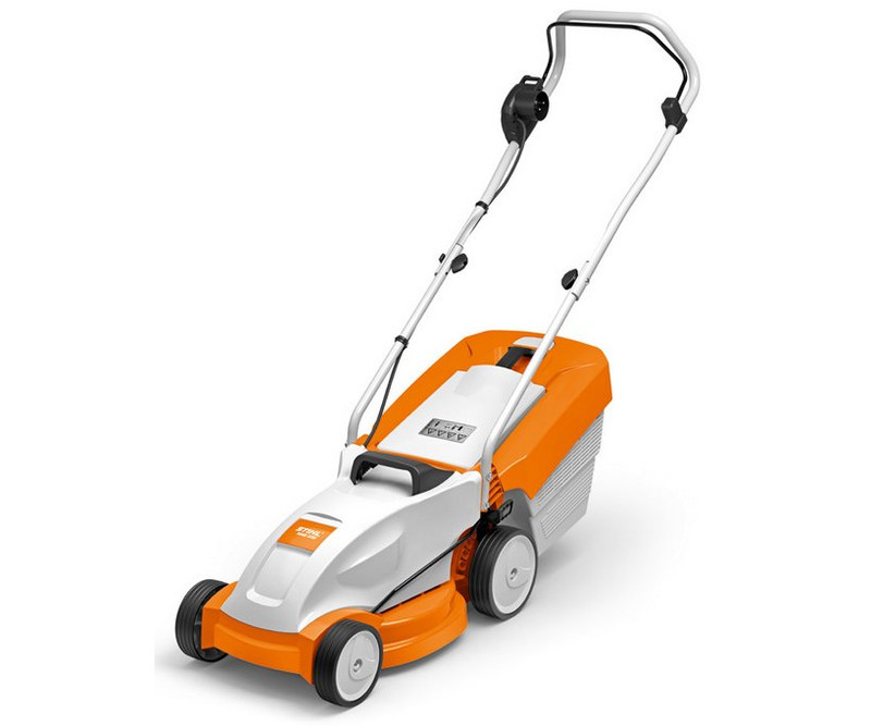 Stihl RME 235 electric push four wheeled lawn mower (33cm cut)