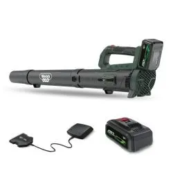 WEBB Eco WEV20ABB4 20v 100mph Cordless Axial Blower (4Ah Battery & Charger Included)