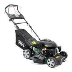 WEBB WER460ES Classic 46cm (18″) Self Propelled Electric Start Petrol Lawn Mower