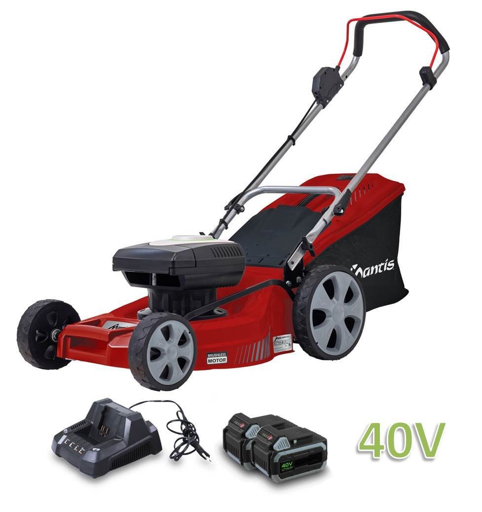 MANTIS Cordless Lawn Mower 40V
40V Cordless battery-powered lawnmower