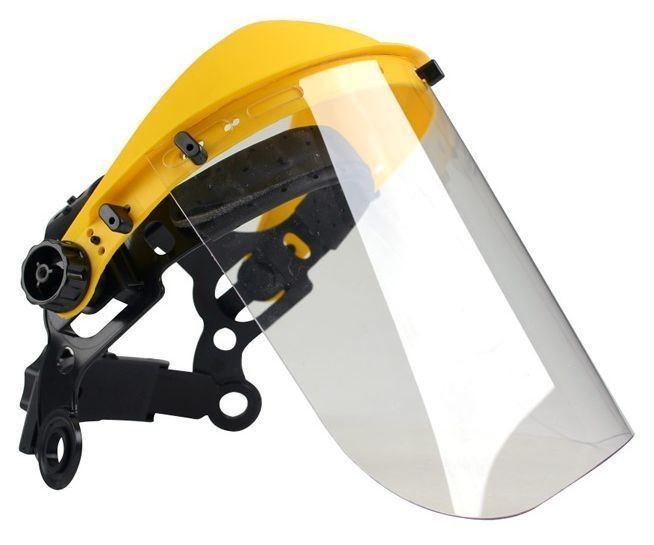 Oregon clear polycarbonate safety visor