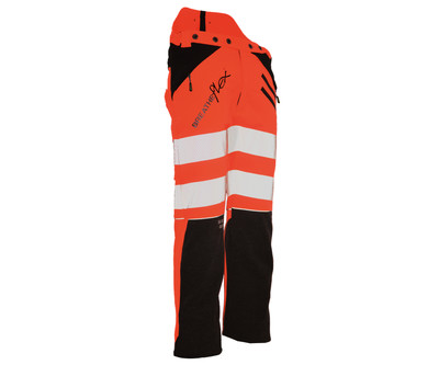 Arbortec Breatheflex GO/RT chainsaw trousers Type C, class 1 (Hi-Viz Orange, Kevlar)