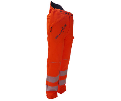 Arbortec Breatheflex GO/RT chainsaw trousers Type A, class 1 (Hi-viz orange)