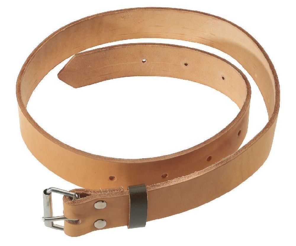 Oregon brown leather belt