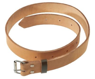 Oregon brown leather belt