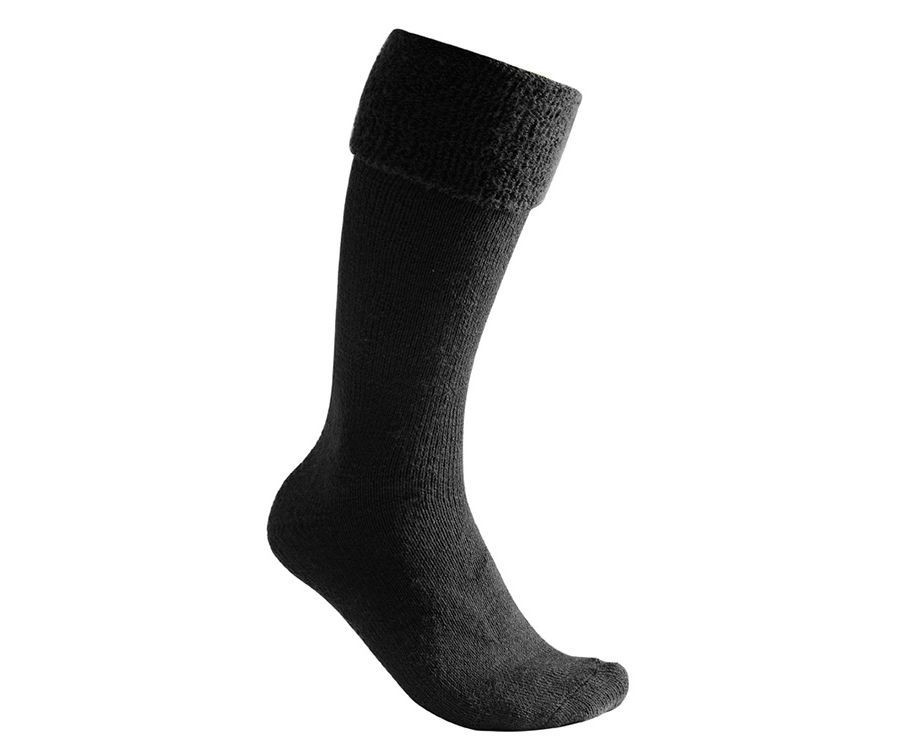 Woolpower Ulfrotte 600 knee-high socks (Black)