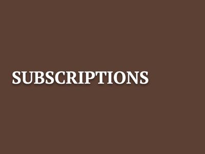 Subscriptions
