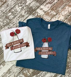 Milkhouse Flowers T-Shirts