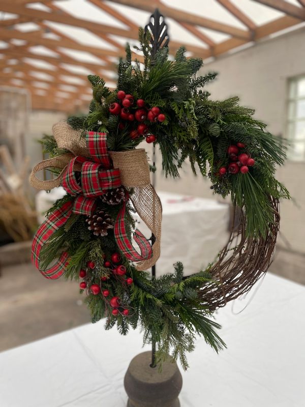 Winter Wreath Workshop | On Farm