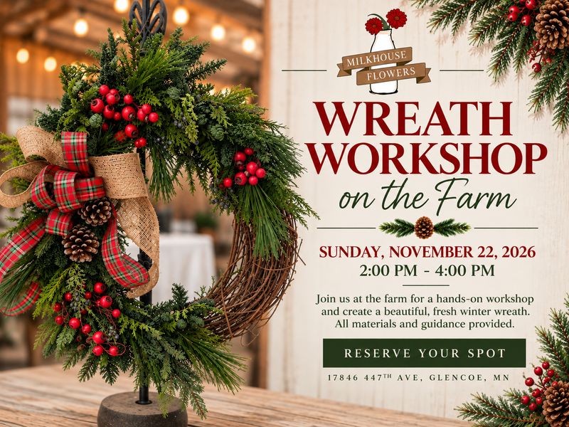 Winter Wreath Workshop | On Farm