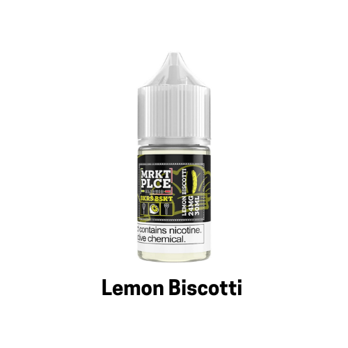 48mg Lemon Biscotti 30ml | Bkrs Bskt Salt