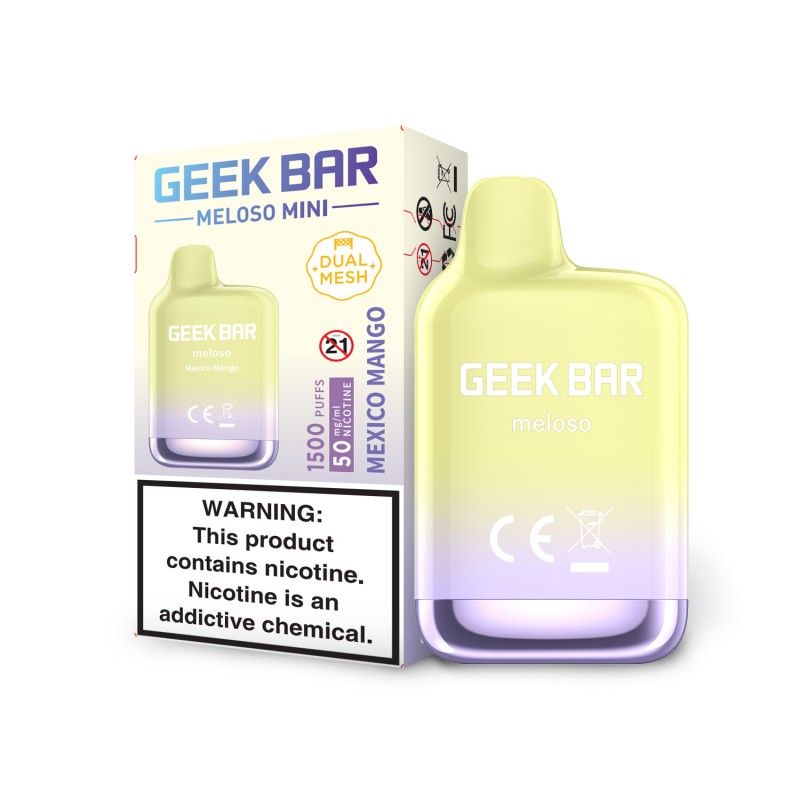 GeekBar 1500 Mini Meloso, Flavors: Mexico Mango