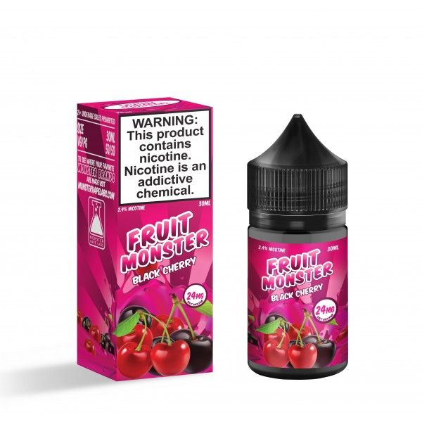 Fruit Monster Synthetic Salts, Flavors: 24mg Black Cherry 30mL