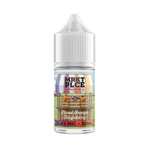 Mrkt Plce Salt, Flavors & Volumes: 24mg Blood Orange Tangoberry 30mL