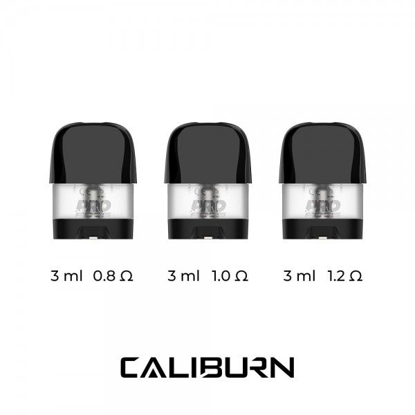 UWell Coils/Pods, Parts: Caliburn X Refillable Pod 1.0 2pc 10-15w