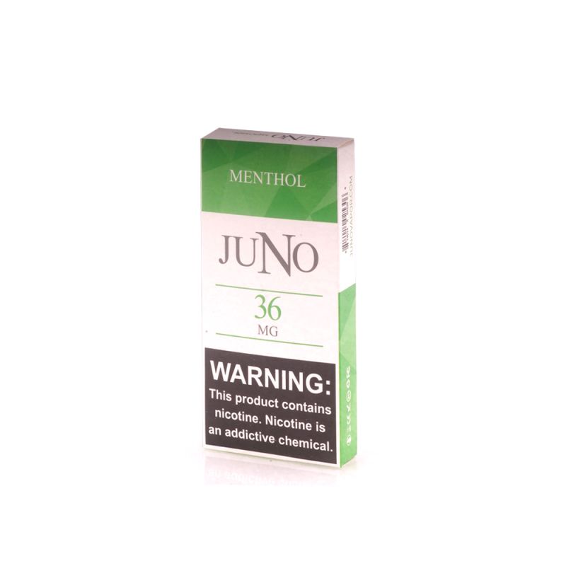 Juno 4 pack Pods, Flavors & Volume: Menthol 18mg 4pc