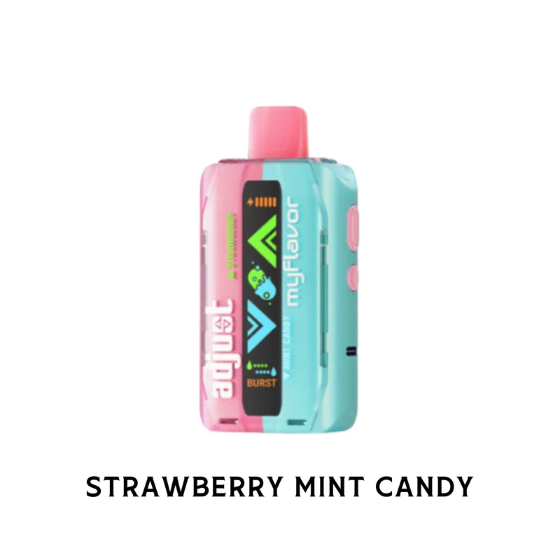 Strawberry Mint Candy | Adjust My Flavor