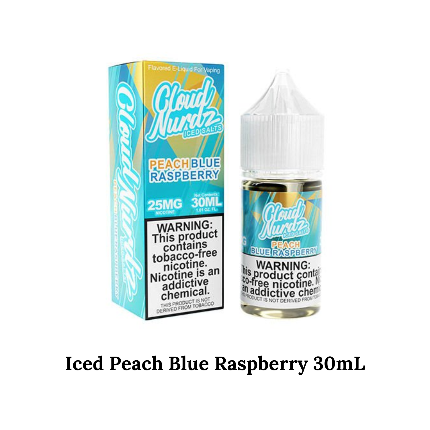 Iced Peach Blue Raspberry 30mL | Cloud Nurdz