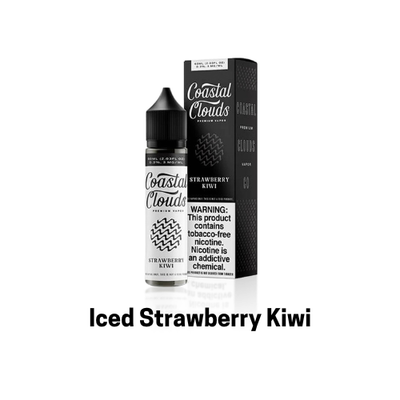 Iced Strawberry Kiwi 60mL | Coastal Clouds Synthetic