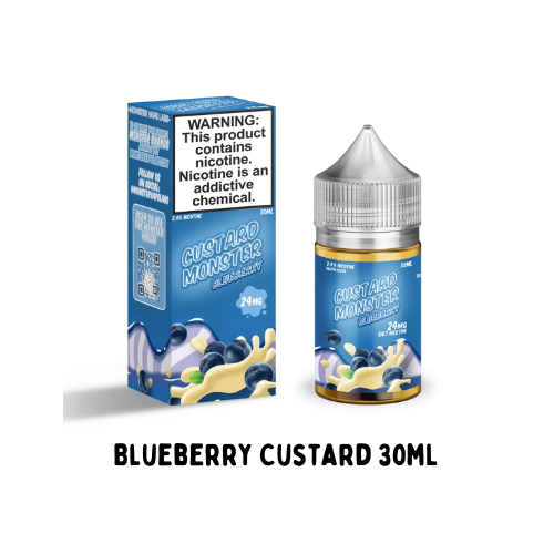 Blueberry Custard 30mL | Custard Monster Synthetic Salt