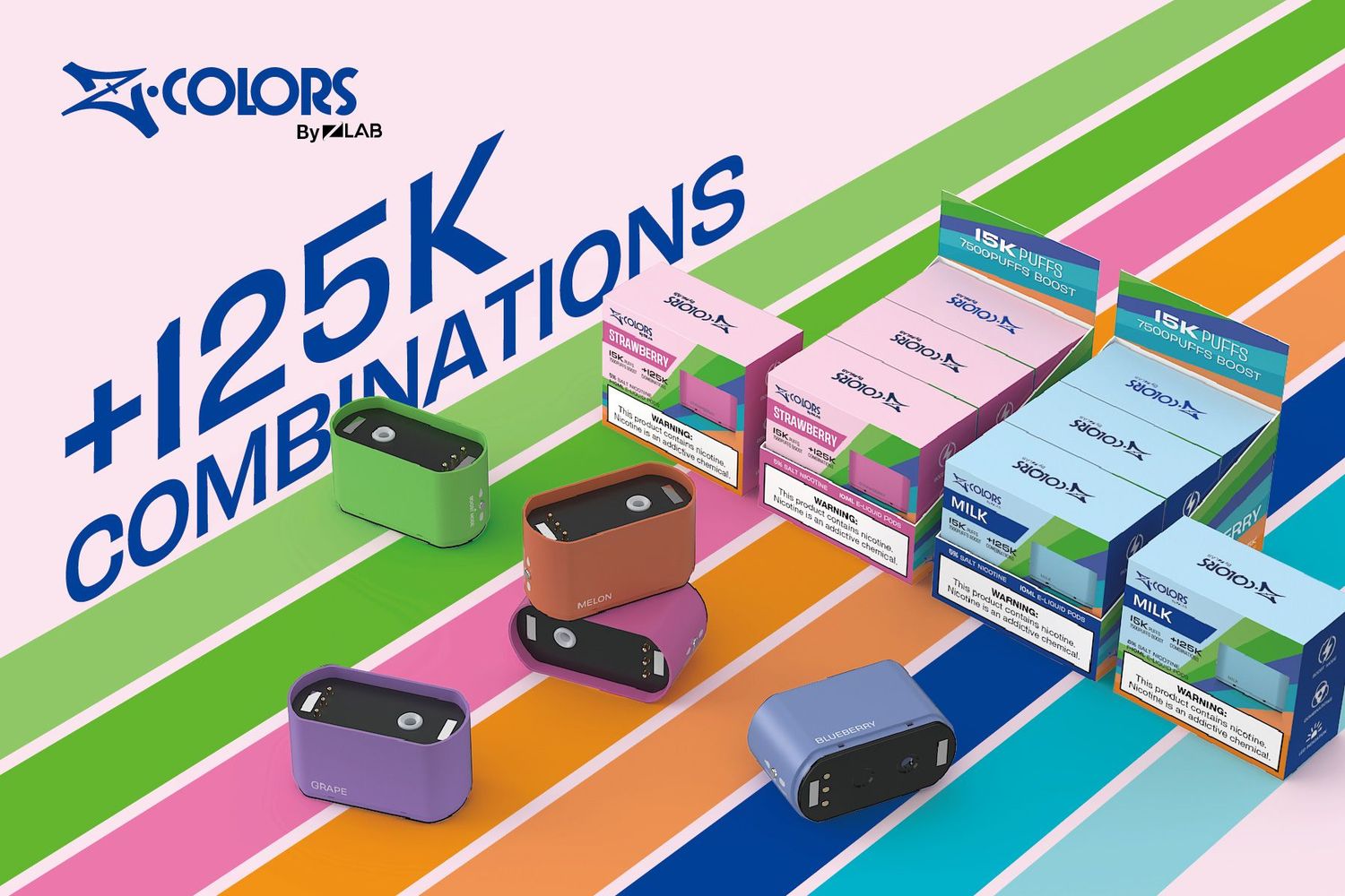 Z-Land Z-Colors Pods (Raspberry)