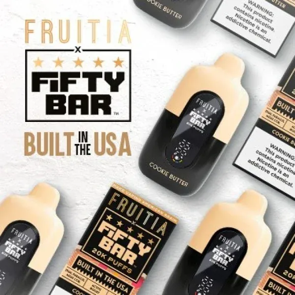 Fifty Bar 5% Fruitia Series
