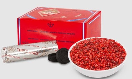 Three King Charcoal Briquets