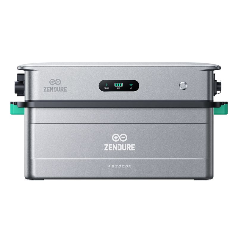 Zendure SolarFlow 2400 AC + 1 x AB3000X für bestehende PV-Anlagen 2,88 kWh bis 17,28 kWh