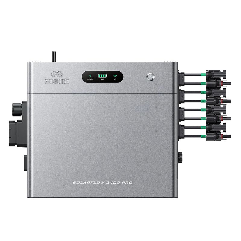 Zendure SolarFlow 2400 Pro – Hybrid AC/DC Speicher 2,4kWh bis 16,8 kWh