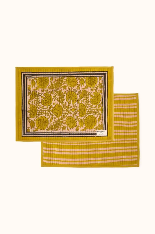 Set de table Rangoli Pallavi Macadamia