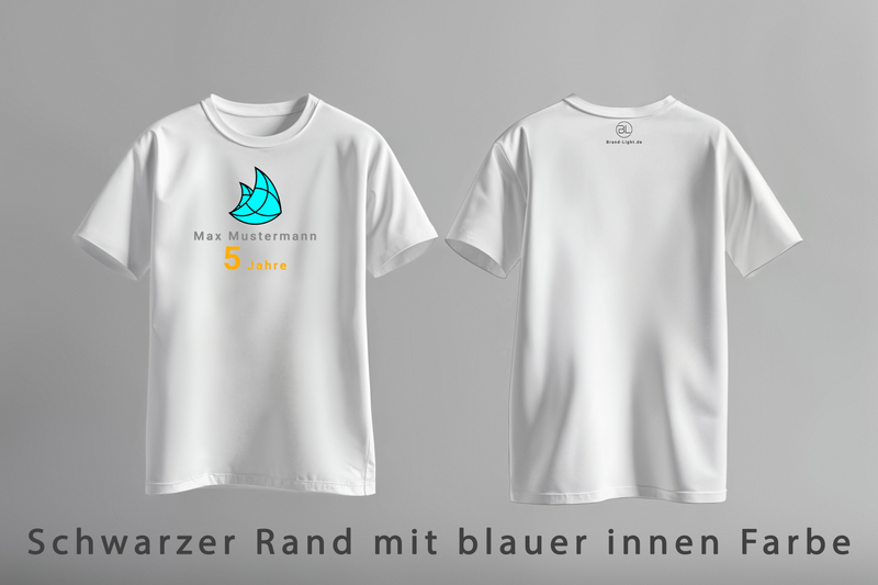 2 farbiges Personalisierte Brand Light T-Shirt 2025 für Männer