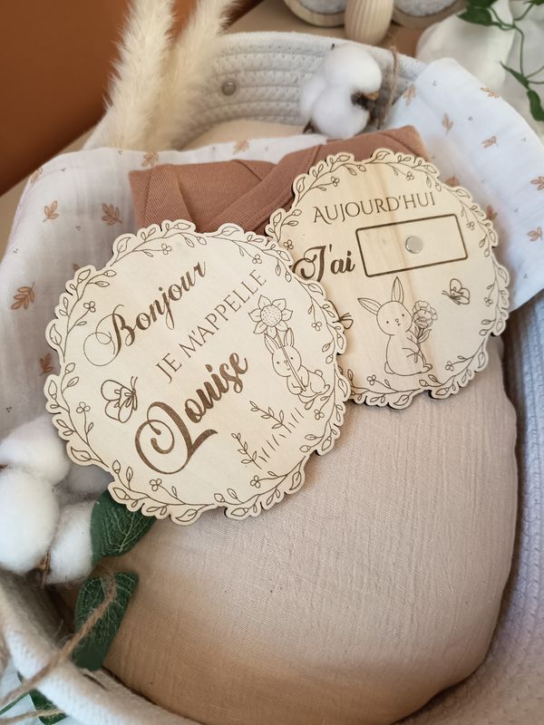 Ensemble Poppinette - Carte Bienvenue et Carte étape