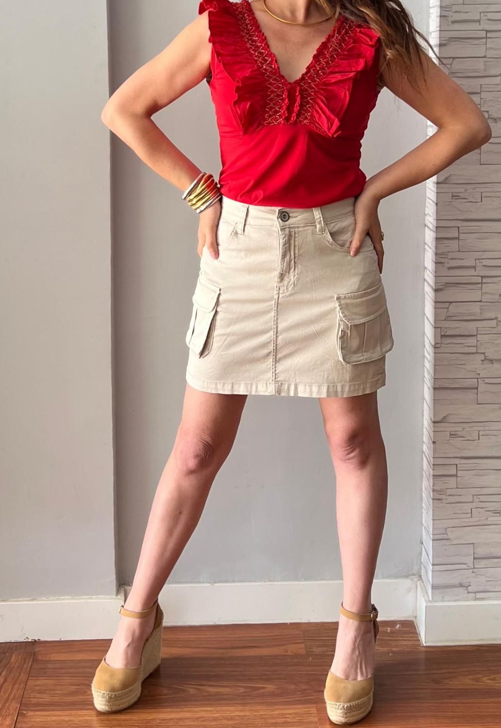 Minifalda Cargo